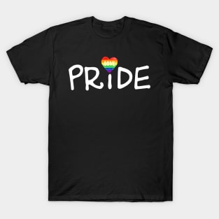 PRIDE LOVE - White T-Shirt